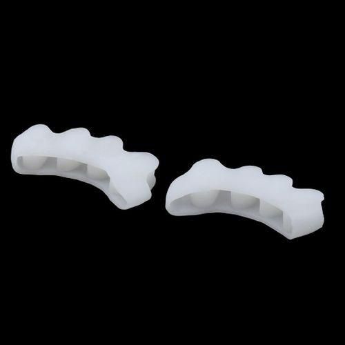 Silicone Toe Separators Bunion  Rubber Spacers  White