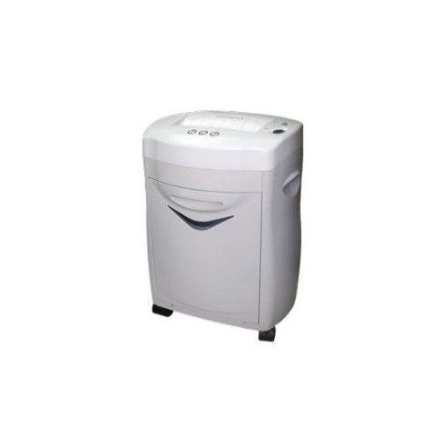 Durable Atlas CC1540 Cross Cut Paper Shredder(15 Sheets), Also Shreds Dvds/Cds-White Colour
