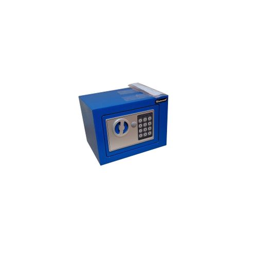 Universal Wall Mountable Hotel Office Home Safe Box 25ET With Digital Security Keypad Lock,2kgs-Blue