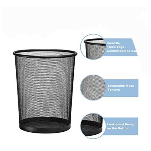Other Office Paper Bin / Dust Bin Mesh-Black