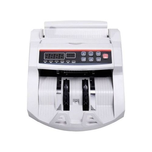 Bank Bill Counter / Money Counting Machine With Free Counterfeit Electric Fake Note Money Detector Machine -Black /White