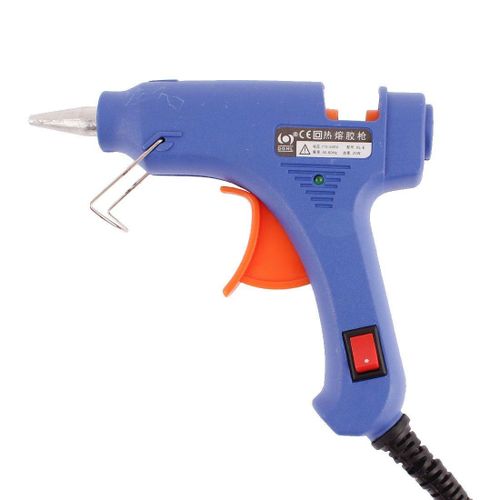 Electric Heating Hot Melt Glue Gun Blue