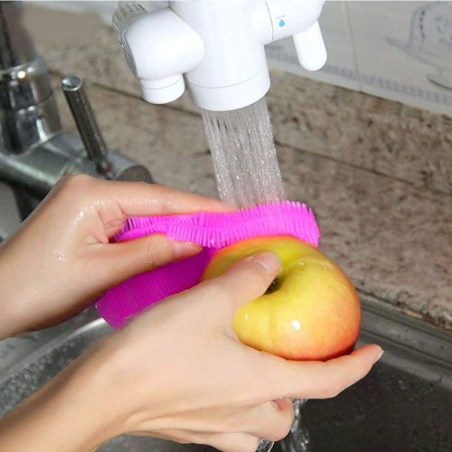 Multi-purpose Safe Silicone Brush Cleaning Mat Pads