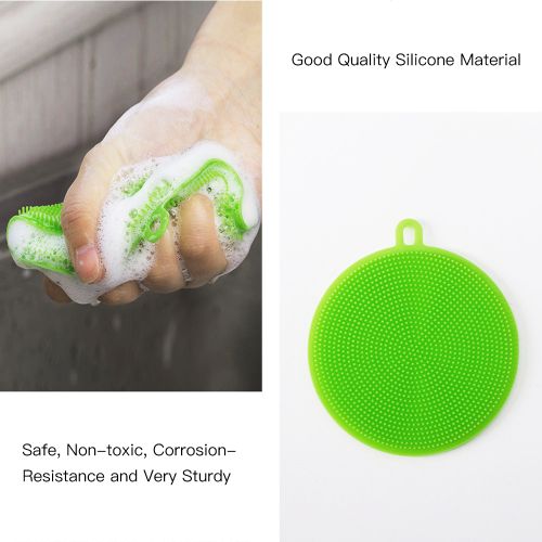 Multi-purpose Safe Silicone Brush Cleaning Mat Pads