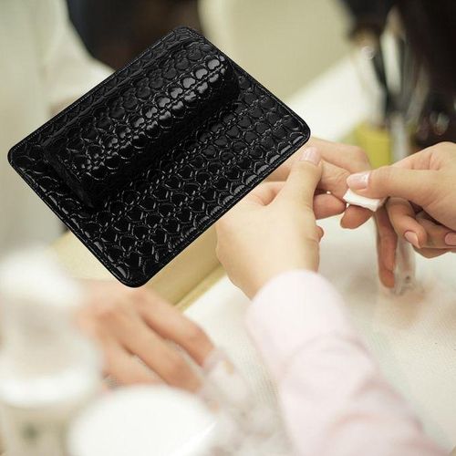 Detachable Nail Art Hand Pillow Cushion Set For Nail Technician Black
