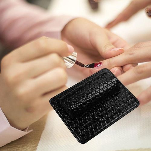 Detachable Nail Art Hand Pillow Cushion Set For Nail Technician Black