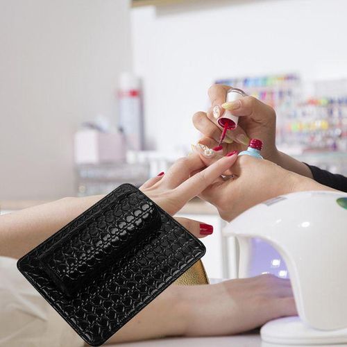 Detachable Nail Art Hand Pillow Cushion Set For Nail Technician Black