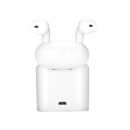 i7S - Double Bluetooth Earbuds - Earphones - White
