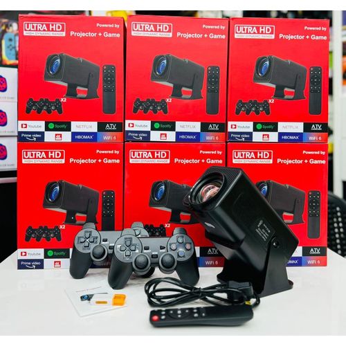 Projector + Game Ultra HD High Dynamic Range - Black