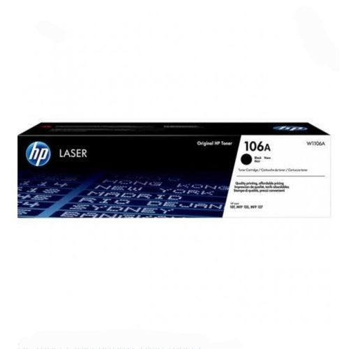 Hp Genuine 106A Toner Cartridge For LaserJet 107, 135, 137 -Black
