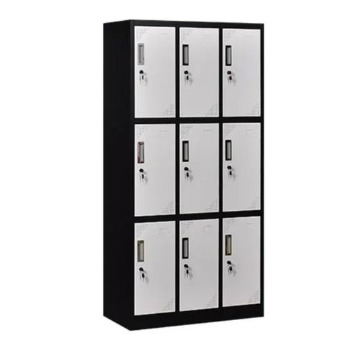 Genuine 9 Door Steel Locker-Multi Colour
