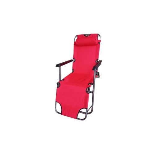 Luxury Folding Chair/ Beach Chair-Red Colour