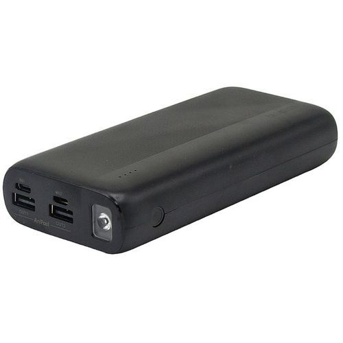 Oraimo Traveler 4 20000mAh 2.1A Triple Ports Fast Charging LED Power Bank-Black