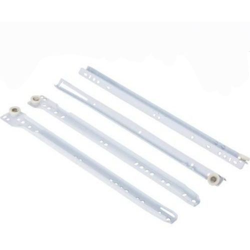 Metallic Drawer Runners/ Drawer Slides Size 14-20-White