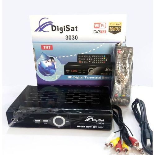 Digisat HD Digital Terrestrial Receiver-Free to Air with HDMI Cable -Black