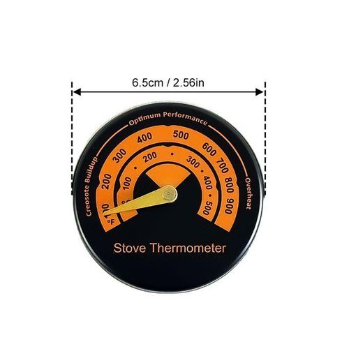 Wood Stove Thermometer Magnetic Oven Stove Temperature