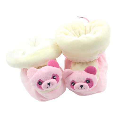 1 Pair Baby Boys Girl Warm Shoes Lace up Thicken Anti-slip Breathable for Winter New,Pink NO5116