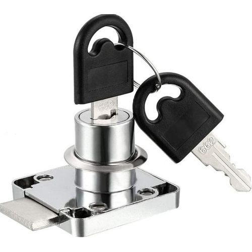 Drawer Lock 22MM-Silver Colour