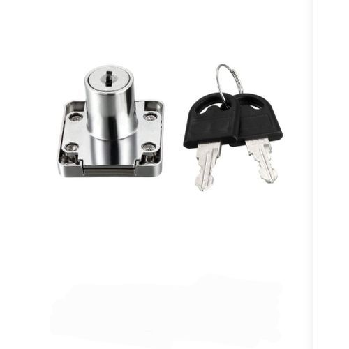 Drawer Lock 22MM-Silver Colour