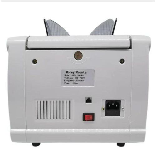 Vertical Money Counting Machine UV Money Detector- White