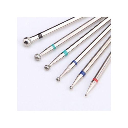 6Pcs Acrylic Gels Polishing Buffing Files Head Electric Nail   Set