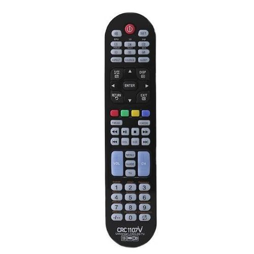 Universal Remote Control For LED TVs- Black