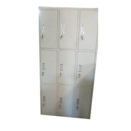 Storage cabinet/ Office Locker 9 Lockers-Metallic