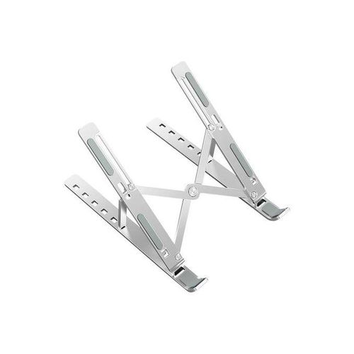 Other Laptop Stand Foldable Support Base Notebook Stand Holder -Silver