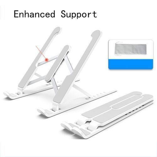 Other Laptop Stand Foldable Support Base Notebook Stand Holder -Silver