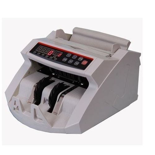 Bank Bill Counter / Money Counting Machine With Free Counterfeit  Electric Fake Note Money Detector Machine  -Black /White