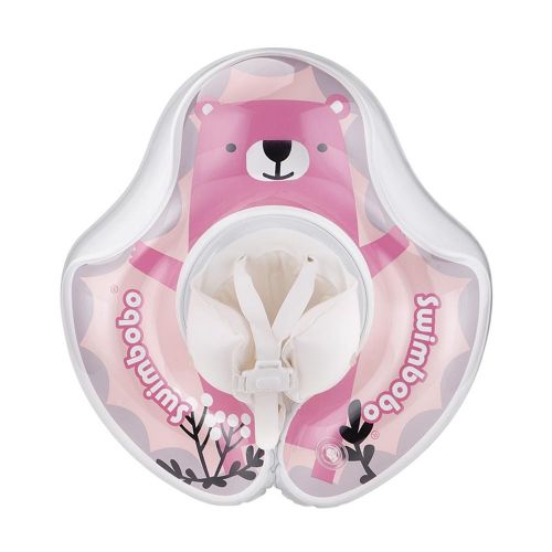 Swimbobo Cute Baby Pool Float Inflatable Baby Swim Float - pink My