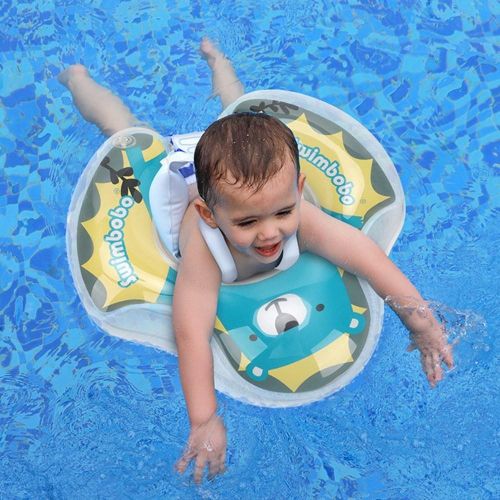 Swimbobo Cute Baby Pool Float Inflatable Baby Swim Float - pink My