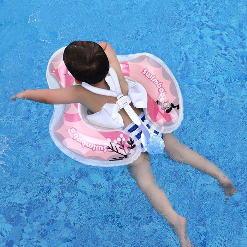 Swimbobo Cute Baby Pool Float Inflatable Baby Swim Float - pink My