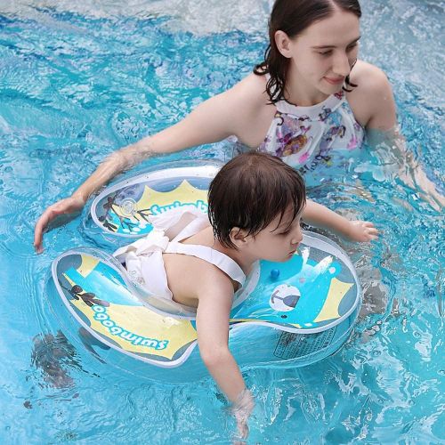 Swimbobo Cute Baby Pool Float Inflatable Baby Swim Float - pink My