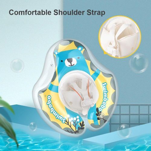Swimbobo Cute Baby Pool Float Inflatable Baby Swim Float - pink My