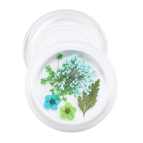 3D Real Dried Flowers Stickers Nail Art Decoration Tips DIY - , Cm 4