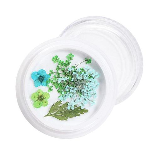 3D Real Dried Flowers Stickers Nail Art Decoration Tips DIY - , Cm 4