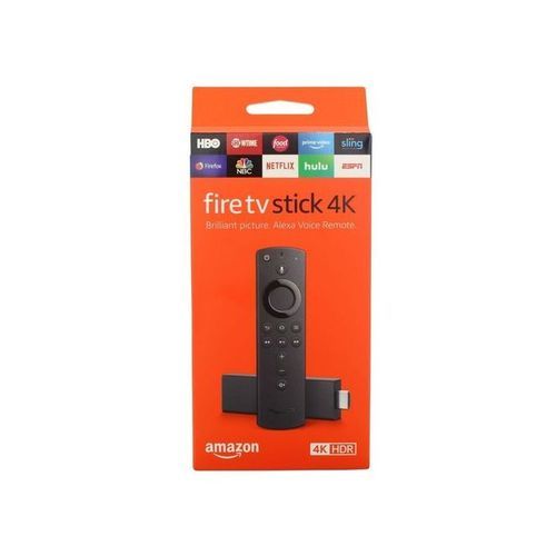Amazon Fire TV Stick Streaming Device With Alexa Built in, Dolby Vision - Black