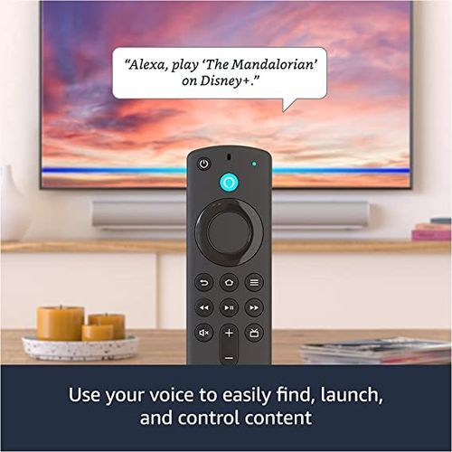 Amazon Fire TV Stick Streaming Device With Alexa Built in, Dolby Vision - Black