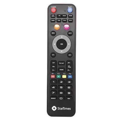 Startimes Remote Control For Startimes LED TVs-Black