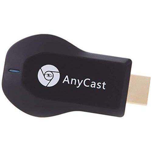 Anycast Wireless WiFi Display Receiver M9 Plus , 1080P Upgraded New Edition M9 Plus Support chromecast Screen Mirror Dongle Digital AV to HDMI Easy Sharing Mini TV Stick HD 1080P for Android IOS- Black