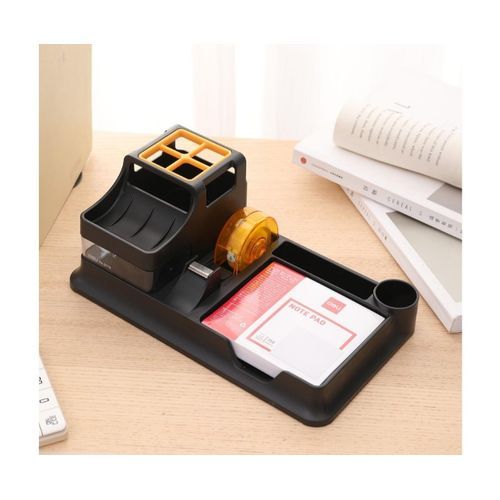 Deli Genuine Office Desk Organiser 9110 -Black