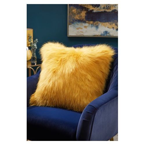 Cushions With Micro Fibre -  Yellow