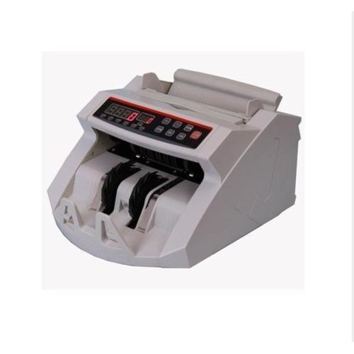 Bill/Money Counting Machine Counterfeit Detector Bill Counter - White