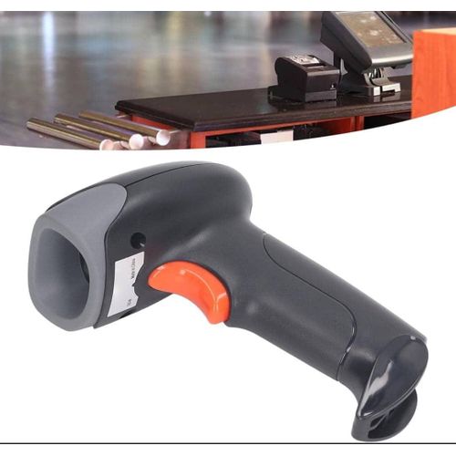 Portable Wired Android Bar Code Reader Handheld Qr Code 1D 2D Barcode Scanner for Supermarket Library Warehouse Includes Stand hand