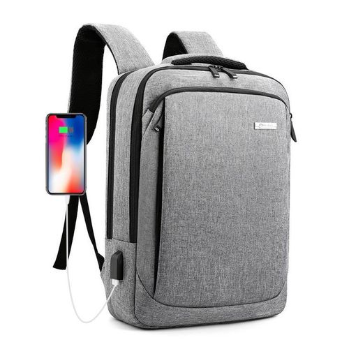 Large Capacity USB Port Business Backpacks Office Computer Laptop Backpack