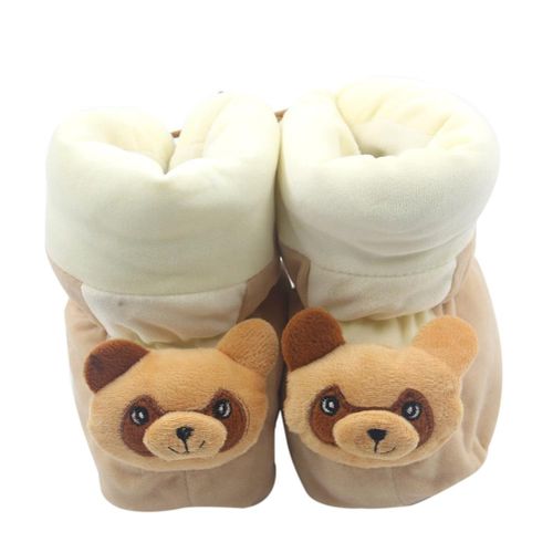 1 Pair Baby Boys Girl Warm Shoes Lace up Thicken Anti-slip Breathable for Winter New,Yellow NO5116