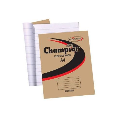 Champion A4 Black Books Dozen 12 Pieces