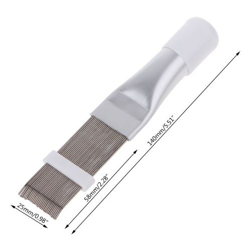 4pcs Air Conditioner Condenser Fin Cleaning Brush And Comb