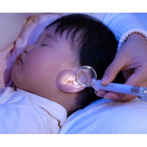 Oem chargeable ear & nose clean toolkit with light and zoom